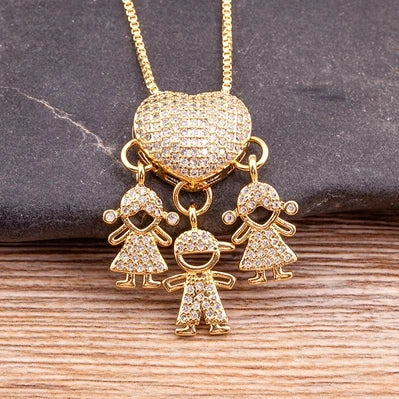 Colar Amor Eterno Dourado