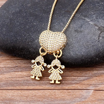 Colar Amor Eterno Dourado