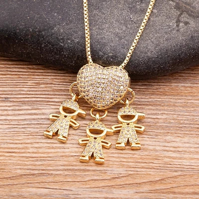 Colar Amor Eterno Dourado