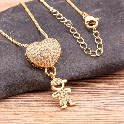Colar Amor Eterno Dourado