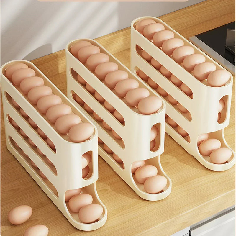 Organizador de Ovos para Geladeira com 4 camadas Eggslide