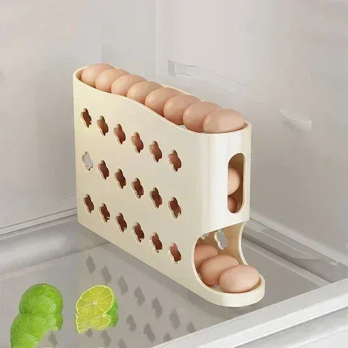 Organizador de Ovos para Geladeira com 4 camadas Eggslide