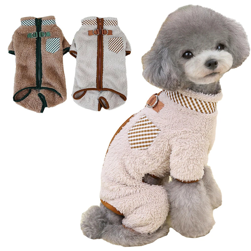 Macacão de inverno para pets