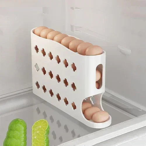 Organizador de Ovos para Geladeira com 4 camadas Eggslide