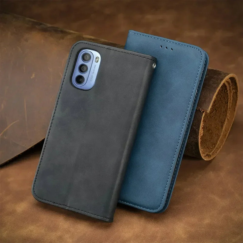 Capa Carteira Em Couro Para Motorola - Fecho Magnético -  40 Neo 30 Ultra Edge50 Fusion 5G Luxury Case Smooth Wallet Book Capa Moto Edge 50 Pro X 40 X30 S30 X50 Ultra Funda