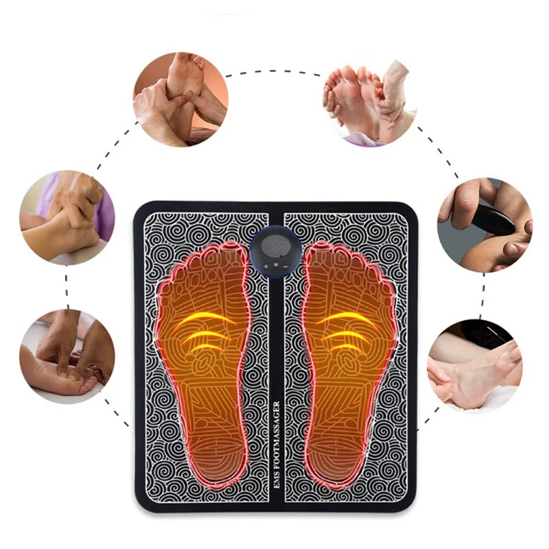 Massageador Relaxante para os pés MaxFisio - com controle remoto