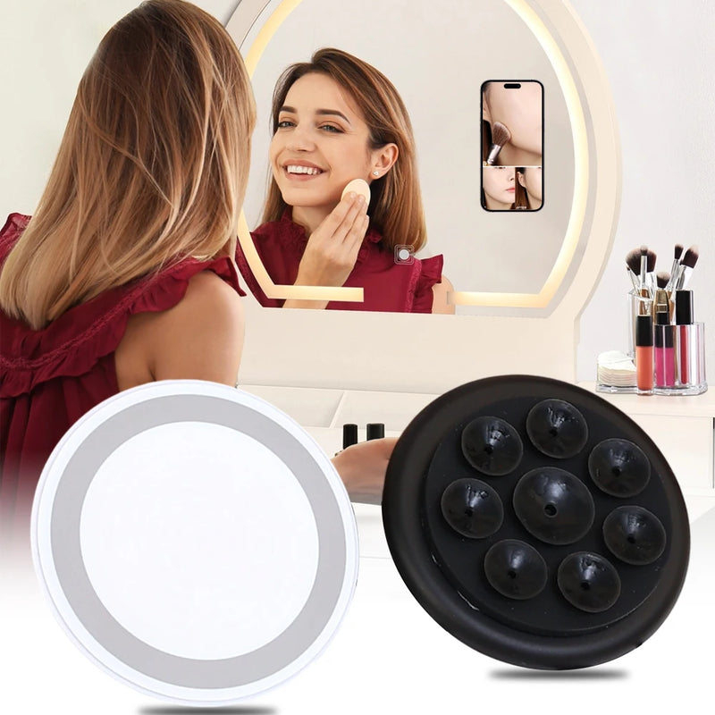 Suporte Magnético de Ventosa de Silicone - Para diversos tipos de superfícies lisas