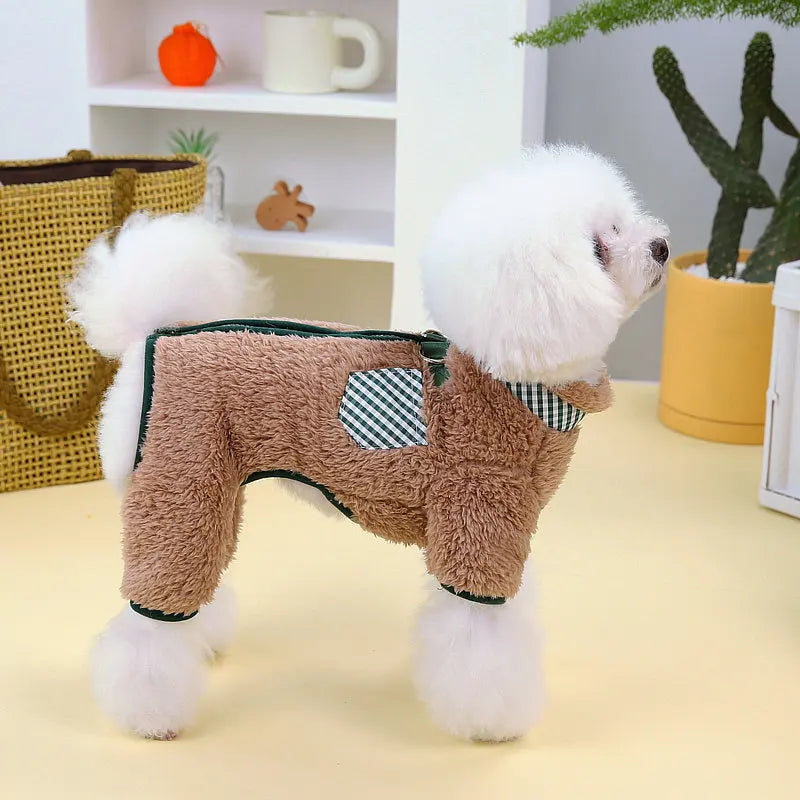 Macacão de inverno para pets
