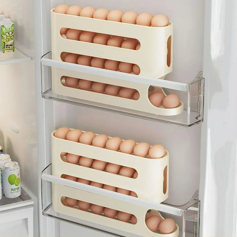 Organizador de Ovos para Geladeira com 4 camadas Eggslide