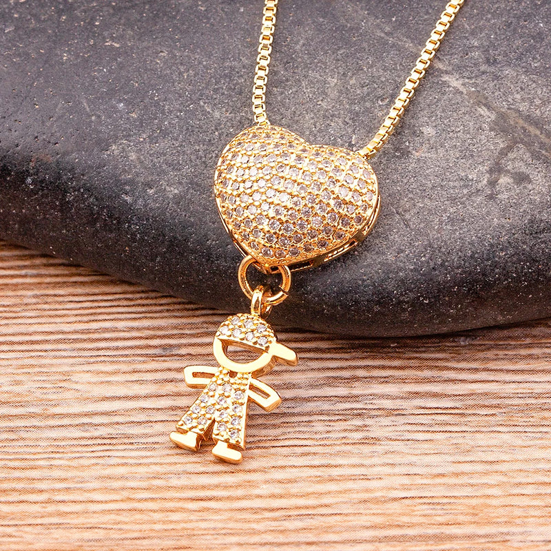 Colar Amor Eterno Dourado